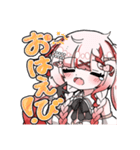 こえびスタンプVol.1毒かわ日常とえびりん（個別スタンプ：1）