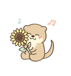 夏のわがままカワウソちゃん5（個別スタンプ：24）