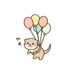 夏のわがままカワウソちゃん5（個別スタンプ：31）
