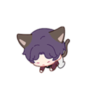 『恋と深空』<しあわせにゃ>（個別スタンプ：9）