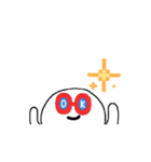Mr.ホワイトくん（個別スタンプ：3）