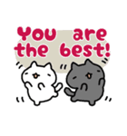 連絡！ねこたんず(英語)（個別スタンプ：7）