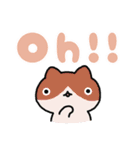 連絡！ねこたんず(英語)（個別スタンプ：9）