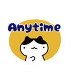 連絡！ねこたんず(英語)（個別スタンプ：13）