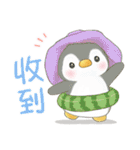 ソーダペンギン 18 - 夏の暑い日に涼しく（個別スタンプ：20）
