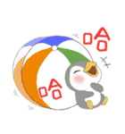 ソーダペンギン 18 - 夏の暑い日に涼しく（個別スタンプ：24）