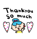 nenerin日常会話スタンプ282英語気遣い（個別スタンプ：5）