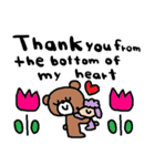 nenerin日常会話スタンプ282英語気遣い（個別スタンプ：9）