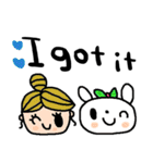 nenerin日常会話スタンプ282英語気遣い（個別スタンプ：10）