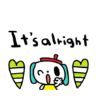 nenerin日常会話スタンプ282英語気遣い（個別スタンプ：21）