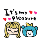 nenerin日常会話スタンプ282英語気遣い（個別スタンプ：27）