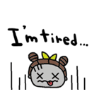nenerin日常会話スタンプ282英語気遣い（個別スタンプ：28）