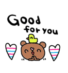 nenerin日常会話スタンプ282英語気遣い（個別スタンプ：32）