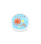 ウォーターシールな日常（個別スタンプ：2）