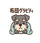 ねむねむシュナの無限ぬくぬくセット（個別スタンプ：12）