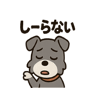 ひとりごとシュナ つぶやきパック（個別スタンプ：7）