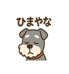 ひとりごとシュナ つぶやきパック（個別スタンプ：20）