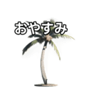 【おしゃべり用】ヤシの木（個別スタンプ：7）
