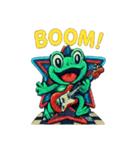 ロックンロールジャンピー（個別スタンプ：40）