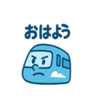 スカイブルー特急くん（個別スタンプ：10）