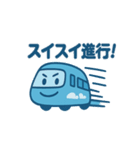 スカイブルー特急くん（個別スタンプ：28）
