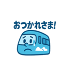 スカイブルー特急くん（個別スタンプ：38）