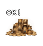 【おしゃべり用】金貨（個別スタンプ：9）