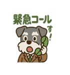 シュナの電話番（個別スタンプ：19）