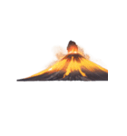【スタンプアレンジ用】火山（個別スタンプ：28）