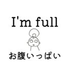 モモ✢英語3（個別スタンプ：26）