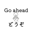 モモ✢英語2（個別スタンプ：13）