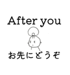 モモ✢英語2（個別スタンプ：38）