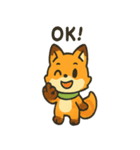 キツネは日々すぎる（個別スタンプ：40）