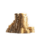 【スタンプアレンジ用】金貨（個別スタンプ：2）