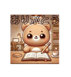 海のくまさん 日常挨拶 東洋万歳（個別スタンプ：14）