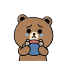 Cute bear stamps！ くまさんスタンプ（個別スタンプ：3）