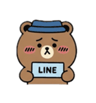 Cute bear stamps！ くまさんスタンプ（個別スタンプ：4）