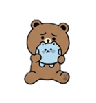 Cute bear stamps！ くまさんスタンプ（個別スタンプ：5）