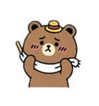 Cute bear stamps！ くまさんスタンプ（個別スタンプ：7）