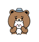 Cute bear stamps！ くまさんスタンプ（個別スタンプ：8）