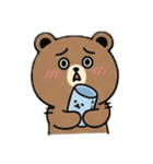 Cute bear stamps！ くまさんスタンプ（個別スタンプ：9）