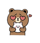 Cute bear stamps！ くまさんスタンプ（個別スタンプ：10）