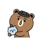 Cute bear stamps！ くまさんスタンプ（個別スタンプ：11）