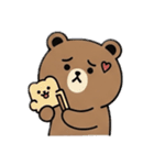 Cute bear stamps！ くまさんスタンプ（個別スタンプ：16）