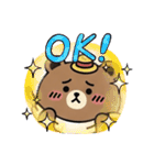 Cute bear stamps！ くまさんスタンプ（個別スタンプ：17）