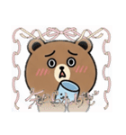 Cute bear stamps！ くまさんスタンプ（個別スタンプ：22）
