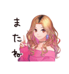 オトナギャルの夏★最旬女子（個別スタンプ：3）