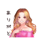 オトナギャルの夏★最旬女子（個別スタンプ：8）
