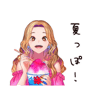 オトナギャルの夏★最旬女子（個別スタンプ：33）
