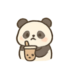 タピタピパンダ ごきげんタイム（個別スタンプ：11）